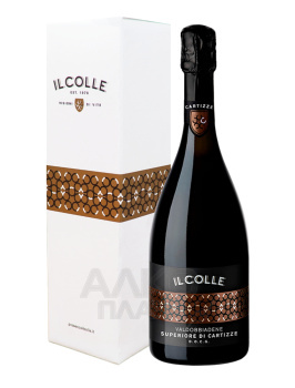 Il Colle Prosecco Valdobbiadene Superiore di Cartizze Dry DOCG - игристое Иль Колле Просекко Вальдоббьядене Супериор ди Картицце Драй 0.75 л белое сухое в п/у