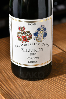 Zilliken Saarburg Rausch Riesling Diabas - вино Цилликен Саарбург Рауш Рислинг Диабас 0.75 л белое полусухое