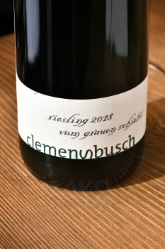 Clemens Busch Riesling vom Grauen Schiefer - вино Клеменс Буш Рислинг фом Грауэн Шифер 0.75 л белое полусухое