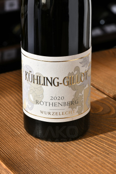 Kuhling Gillot Nackenheimer Rothenberg Wurzelecht Riesling Rheinhessen - вино Кюллинг-Гиллот Накенхайм Ротенберг Вюрцлехт Рислинг Райнхессен 0.75 л белое полусухое