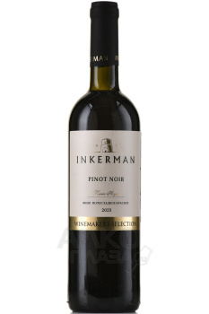 Inkerman Pinot Noir Red Demi-Sweet - вино Инкерман Пино Нуар 0.75 л красное полусладкое