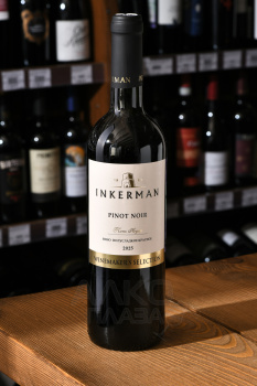 Inkerman Pinot Noir Red Demi-Sweet - вино Инкерман Пино Нуар 0.75 л красное полусладкое