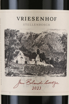 Vriesenhof Jan Boland Coetzee - вино Вризенхоф Ян Боланд Котзи 0.75 л красное сухое
