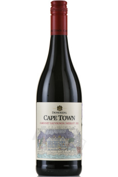 Cape Town Diemersdal Cabernet Sauvignon Merlot - вино Кейп Таун Димерсдаль Каберне-Совиньон Мерло полусухое 0.75 л