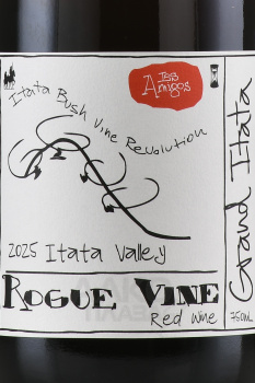 Los Amigos Grand Itata Rogue Vine - вино Лос Амигос Гранд Итата Роуг Вайн 0.75 л красное сухое