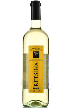 Cavino Retsina - вино Кавино Рецина 0.75 л белое сухое