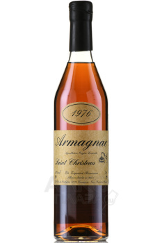 Armagnac Saint Christeau Millesime 1976 - арманьяк Сент Кристо Миллезимэ 1976 года 0.7 л в п/у