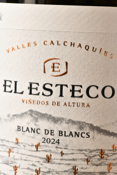 El Estecco Blanc de Blanc - вино Эль Эстеко Блан де Блан 0.75 л белое сухое