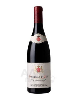 Bader-Mimeur Santenay 1er Cru Clos du Passetemps AOC - вино Бадер-Мимер Сантене Премье Крю Кло дю Пассетан АОС 0.75 л красное сухое