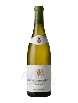 Bader-Mimeur Puligny-Montrachet Premier Cru Champ Gain AOC - вино Бадер-Мимер Пюлиньи-Монраше Премье Крю Шам-Ген АОС 0.75 л белое сухое