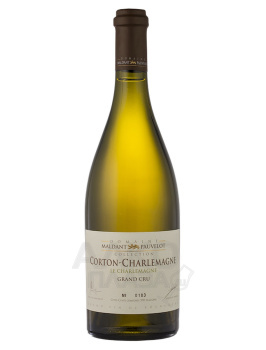 Domaine Maldant Pauvelot Corton-Charlemagne Grand Cru AOC - вино Домен Мальдан Повло Кортон-Шарлемань Гран Крю АОС 1.5 л белое сухое