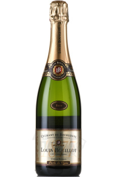 Louis Bouillot Brut Grande Reserve Cremant de Bourgogne AOC - игристое вино Луи Буйо Брют Гран Резерв Креман де Бургонь 0.75 л