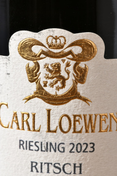 Riesling Thornich Ritsch GG Trocken Carl Loewen - вино Рислинг Терних Рич ГГ Трокен Карл Лёвен 0.75 л белое полусухое