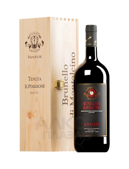 Tenuta Il Poggione Brunello di Montalcino DOCG - вино Тенута Иль Поджоне Брунелло ди Монтальчино ДОКГ 1.5 л красное сухое