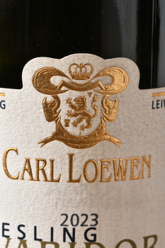 Carl Loewen Riesling Varidor - вино Карл Лёвен Рислинг Варидор 0.75 л белое полусухое