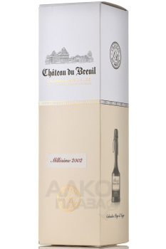 Chateau du Breuil Millesime Pays d’Auge 2002 - кальвадос Шато дю Брёй Миллезим Пэи д’Ож 2002 год 0.7 л в п/у