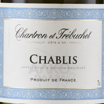Chartron et Trebuchet Chablis - вино Шартрон э Требюше Шабли 0.75 л белое сухое