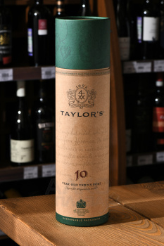 Taylor’s 10 Year Old Tawny Port - портвейн Тейлорс 10-летний Тони Порт 0.75 л в тубе