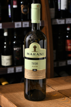 Marani Tvishi - вино Марани Твиши 0.75 л белое полусладкое