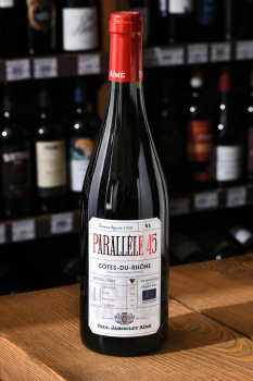 Paul Jaboulet Aine Parallele 45 Rouge Cotes du Rhone - вино Поль Жабуле Эне Параллель 45 Кот дю Рон Руж 0.75 л красное сухое
