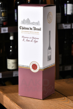 Chateau du Breuil Reserve du Chateau 8 Ans - кальвадос Шато дю Брёй Резерв дю Шато 8 лет 0.7 л в п/у