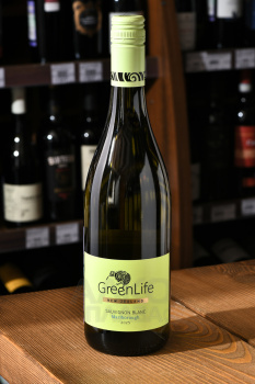 GreenLife Sauvignon Blanc Marlborough - вино ГринЛайф Совиньон Блан Мальборо 0.75 л белое сухое