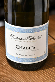 Chartron et Trebuchet Chablis - вино Шартрон э Требюше Шабли 0.75 л белое сухое