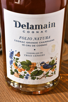 Delamain Folio Natura Grande Champagne Cognac - коньяк Делямэн Фолио Натура Гранд Шампань 0.7 л в п/у