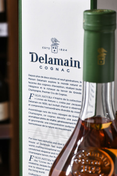 Delamain Folio Natura Grande Champagne Cognac - коньяк Делямэн Фолио Натура Гранд Шампань 0.7 л в п/у