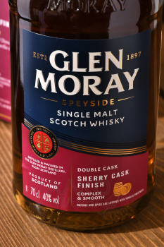 Glen Moray Single Malt Elgin Classic Sherry Cask Finish in gift box - виски Глен Морей Сингл Молт Элгин Классик Шерри Каск Финиш 0.7 л в п/у