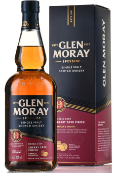 Glen Moray Single Malt Elgin Classic Sherry Cask Finish in gift box - виски Глен Морей Сингл Молт Элгин Классик Шерри Каск Финиш 0.7 л в п/у
