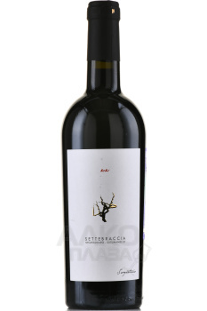 Cantina Sampietrana Settebraccia Salento - вино Сампиетрана Сеттебрачча Саленто 0.75 л красное сухое