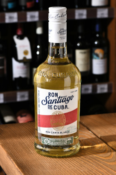 Santiago de Cuba Carta Blanco - ром Сантьяго де Куба Карта Бланка 0.7 л