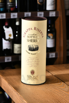 Sibona Reserva Botti Da Sherry - граппа Сибона Черри Вуд Финиш 0.5 л