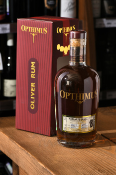 Rum Opthimus 18 years - ром Оптимус Оливер 18 лет в п/у 0.7 л