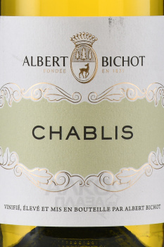 Albert Bichot Chablis - вино Шабли Альбер Бишо 0.75 л белое сухое