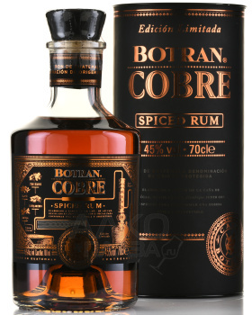 Botran Cobre Spiced - ром Ботран Кобре Спайсд 20 лет 0.7 л в тубе