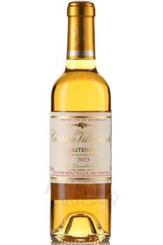 Chateau Villefranche Sauternes - вино Сотерн Шато Вильфранш 0.375 л белое сладкое