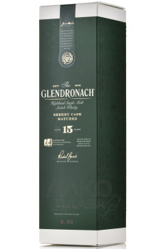 Glendronach Revival 15 years old - виски Глендронах Ревайвал 0.7 л