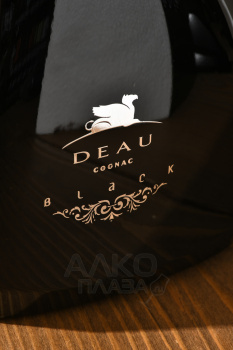 Deau Black gift box - коньяк До Блэк 0.7 л п/у