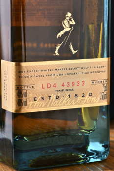 Johnnie Walker Blue Label - виски Джонни Уокер Блю Лейбл 0.75 л в п/у