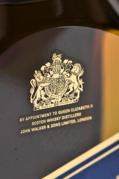 Johnnie Walker Blue Label - виски Джонни Уокер Блю Лейбл 0.75 л в п/у