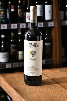 Sierra Cantabria Crianza - вино Сьерра Кантабриа Крианса 0.75 л красное сухое