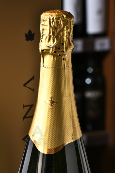 Nuviana Brut Cava - игристое вино Кава Нувиана Брют 0.75 л белое брют в п/у