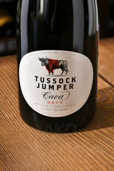 Tussock Jumper Cava Reserva - испанское вино игристое Тассок Джампер Кава Резерва ДО 0.75 л белое брют
