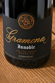 Gramona Corpinnat Innoble Brut Nature - вино игристое Грамона Корпиннат Иннобле Брют Натюр 0.75 л белое экстра брют