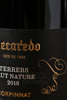 Recaredo Terrers Brut Nature Corpinnat - вино игристое Рекаредо Террерс Брют Натюр 0.75 л белое экстра брют