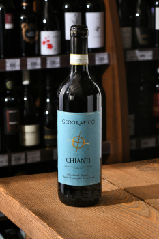 Geografico Chianti - вино Джеографико Кьянти 0.75 л красное сухое