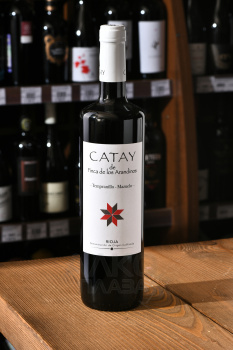 Finca de los Arandinos Catay Tempranillo Mazuelo - вино Финка де Лос Арандинос Катай Темпранильо-Масуэло 0.75 л красное сухое