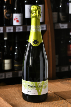 Vibracions Cava Brut - вино игристое Вибрасионс Кава Брют 0.75 л белое брют